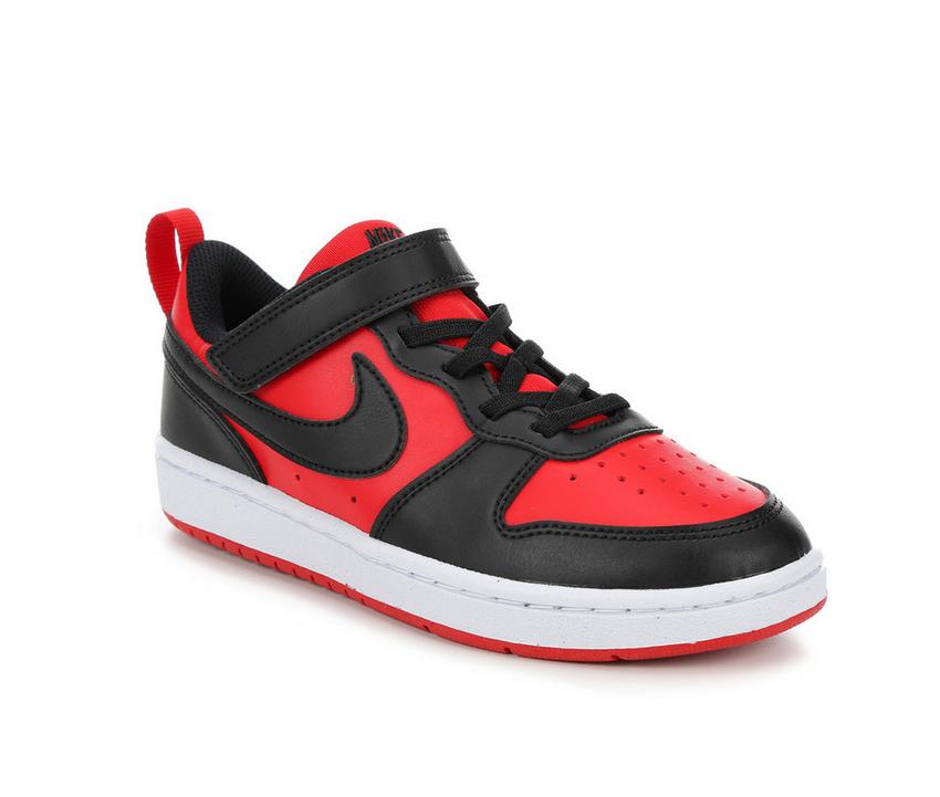 Boys' Nike Little Kid Court Borough Low Recraft PS Sneakers