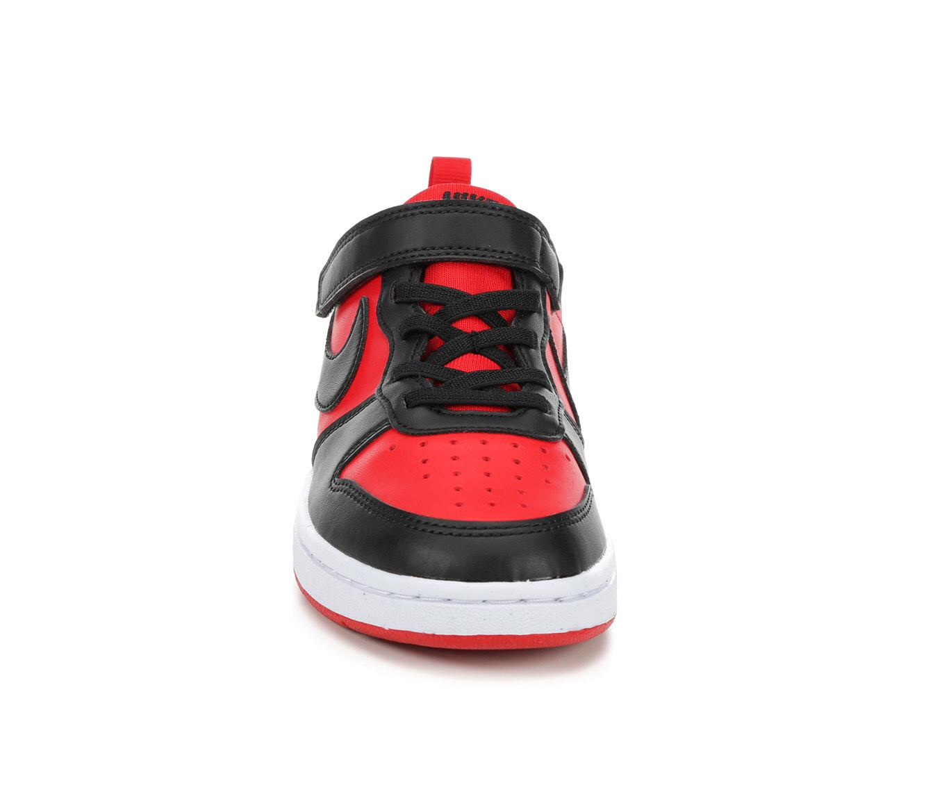 Boys' Nike Little Kid Court Borough Low Recraft PS Sneakers