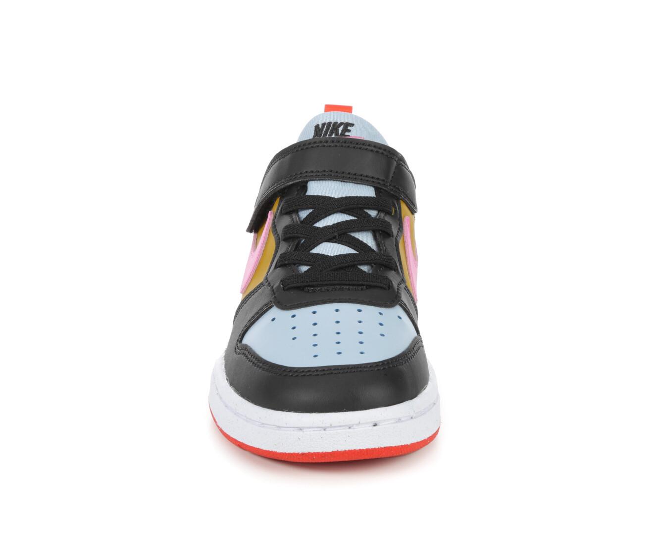 Boys' Nike Little Kid Court Borough Low Recraft PS Sneakers