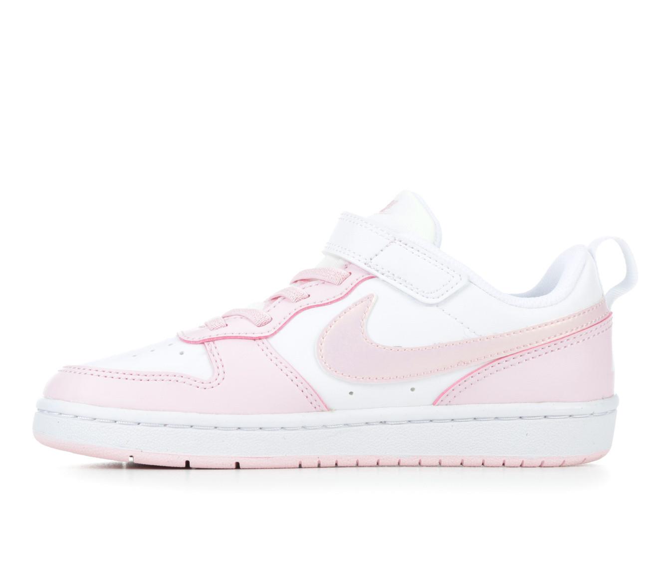 Girls' Nike Little Kid Court Borough Low Recraft PS Sneakers
