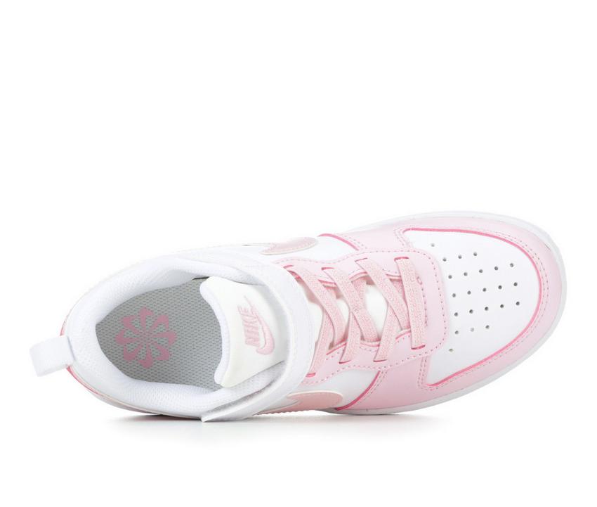Girls' Nike Little Kid Court Borough Low Recraft PS Sneakers