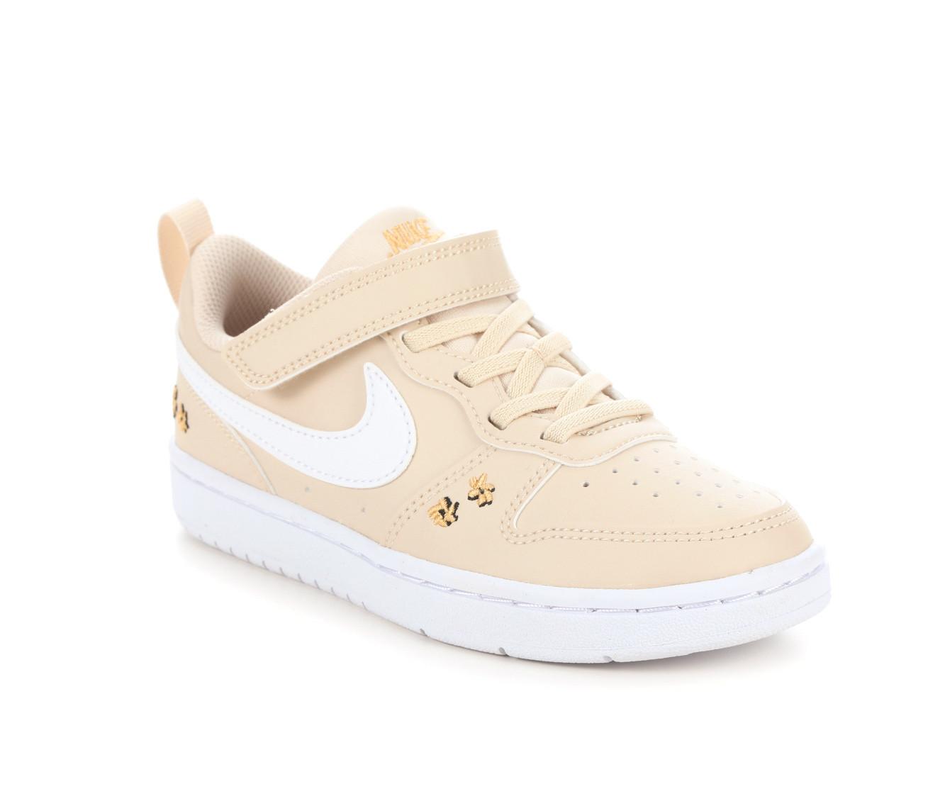 Girls' Nike Little Kid Court Borough Low Recraft PS Sneakers