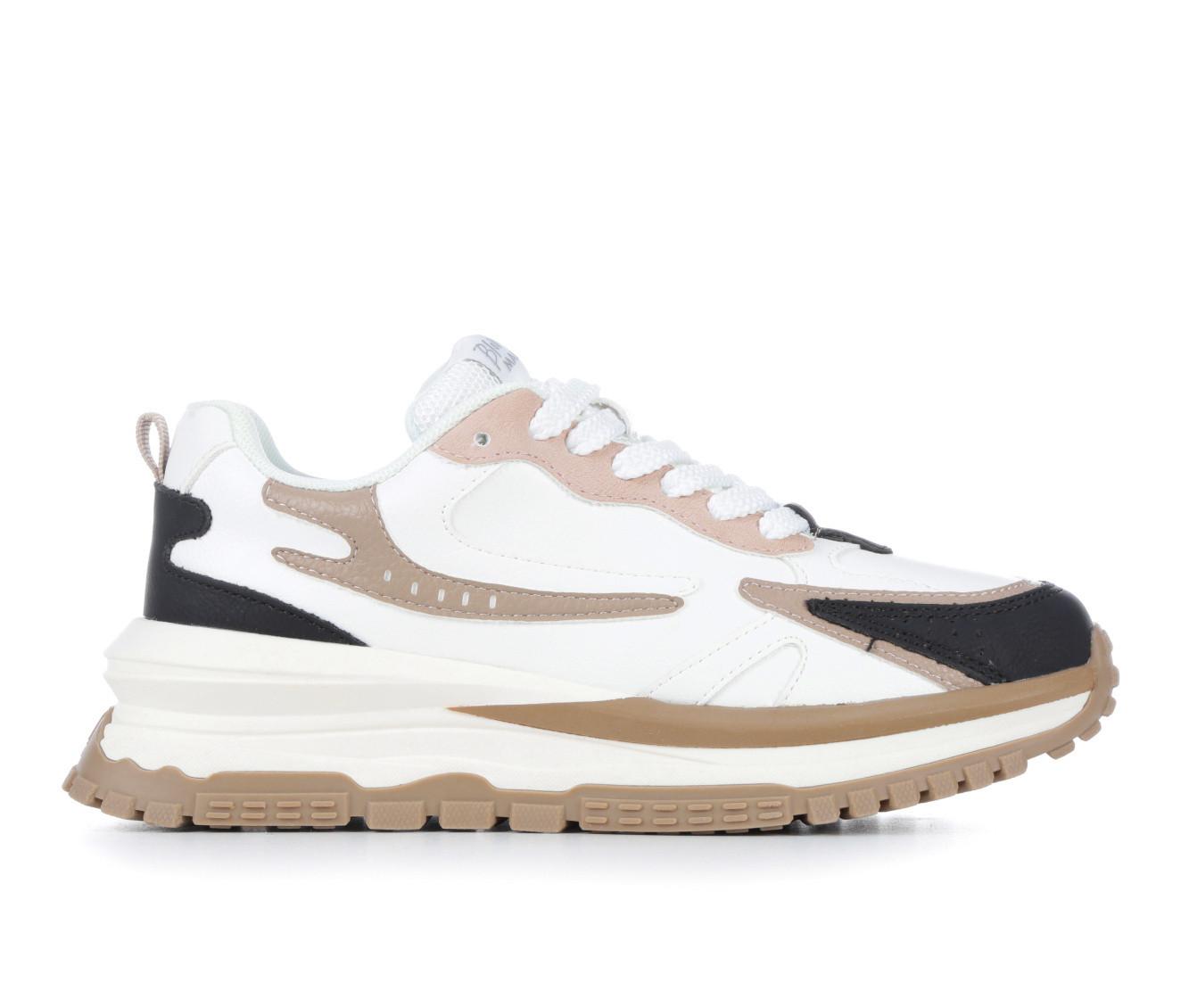 Scarpe Da Ginnastica Alte Blowfish Malibu Vesa-k Per Bambine E Ragazze – Tessuto, Glitter E Cerniera Laterale