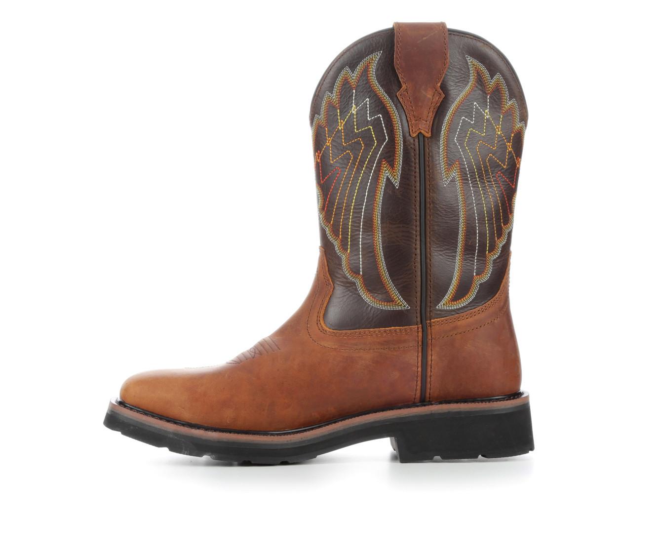 Men's Wolverine Rancher Eagle Steel Toe Cowboy Boots