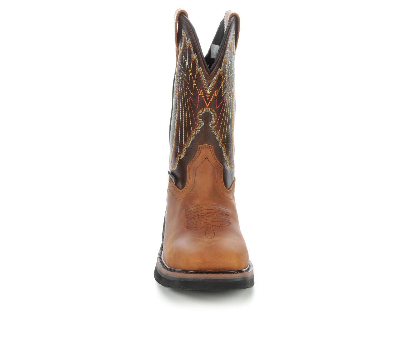 Men's Wolverine Rancher Eagle Steel Toe Cowboy Boots