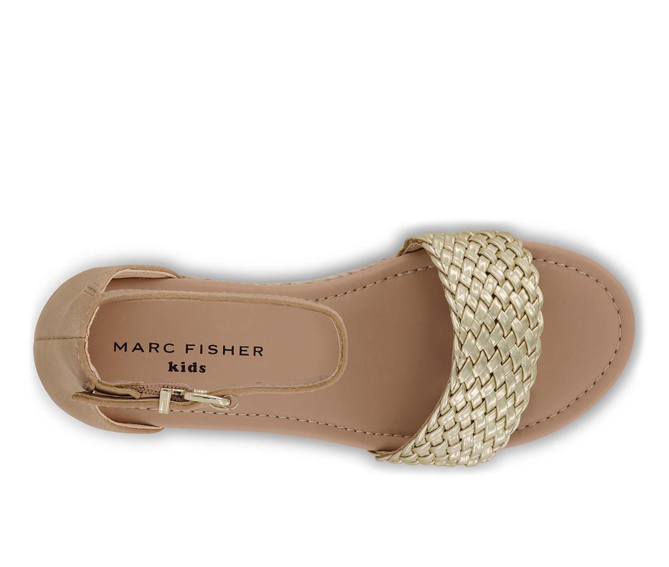 Girls' Marc Fisher Children's Little Kid & Big Kid Marren Web Wedge Sandals