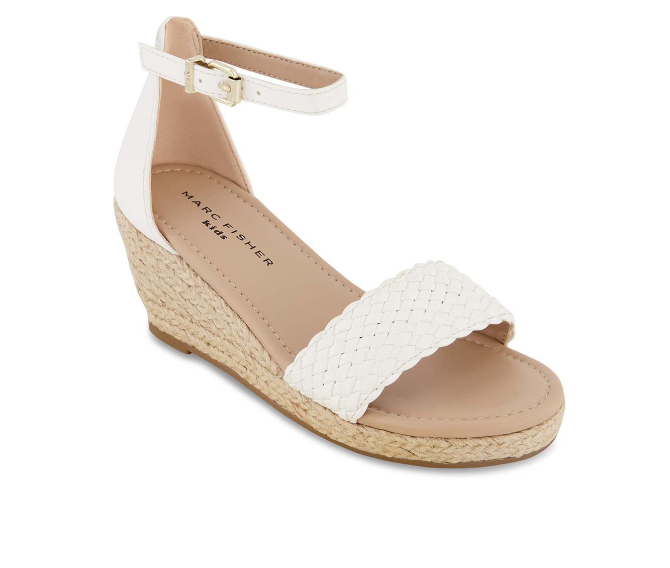 Girls' Marc Fisher Children's Little Kid & Big Kid Marren Web Wedge Sandals