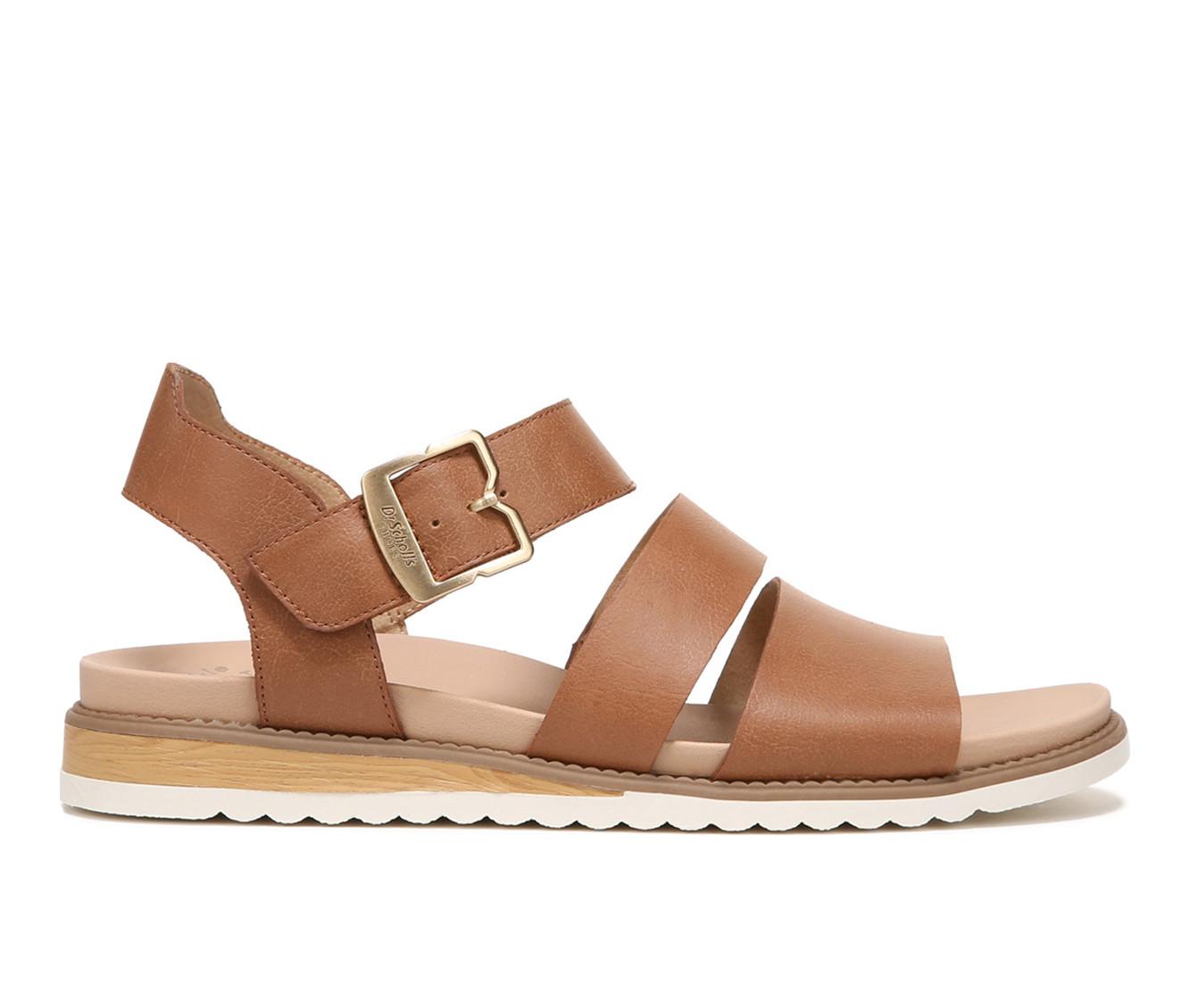 Tan low wedge discount sandals