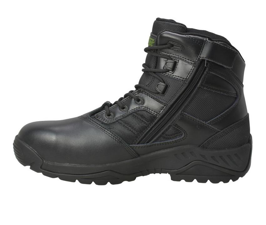 Men's AdTec Men's 6" Side Zip Tactical Work Boots