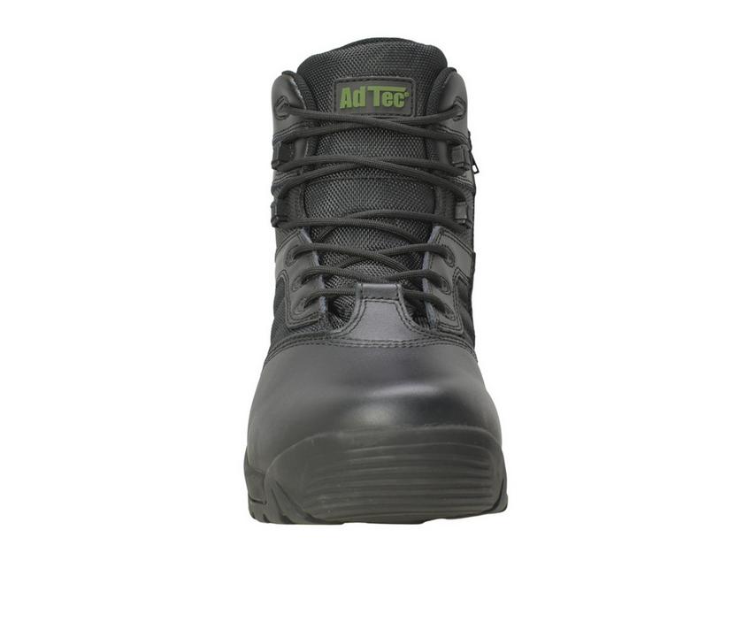 Men's AdTec Men's 6" Side Zip Tactical Work Boots