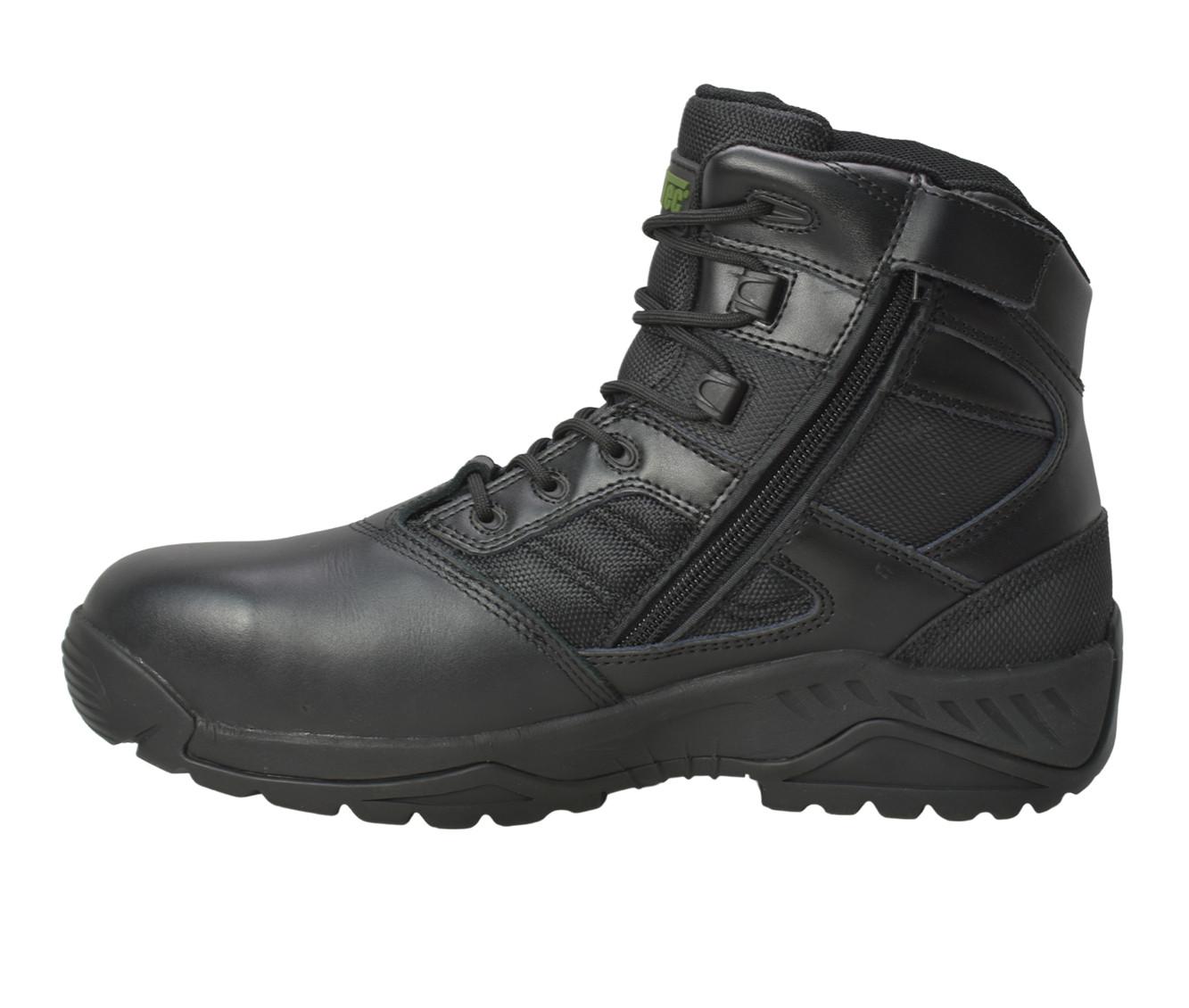 Men's AdTec 6" Side Zip Waterproof Tactical Work Boots