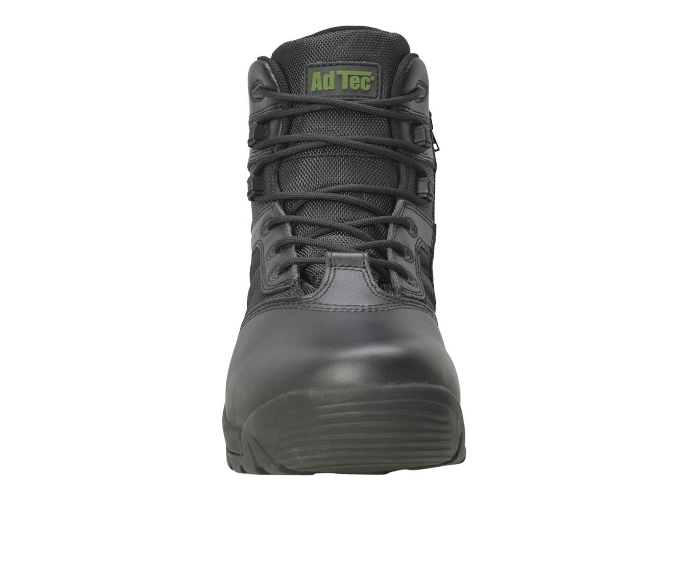 Men's AdTec Men's 6" Side Zip Waterproof Tactical Work Boots