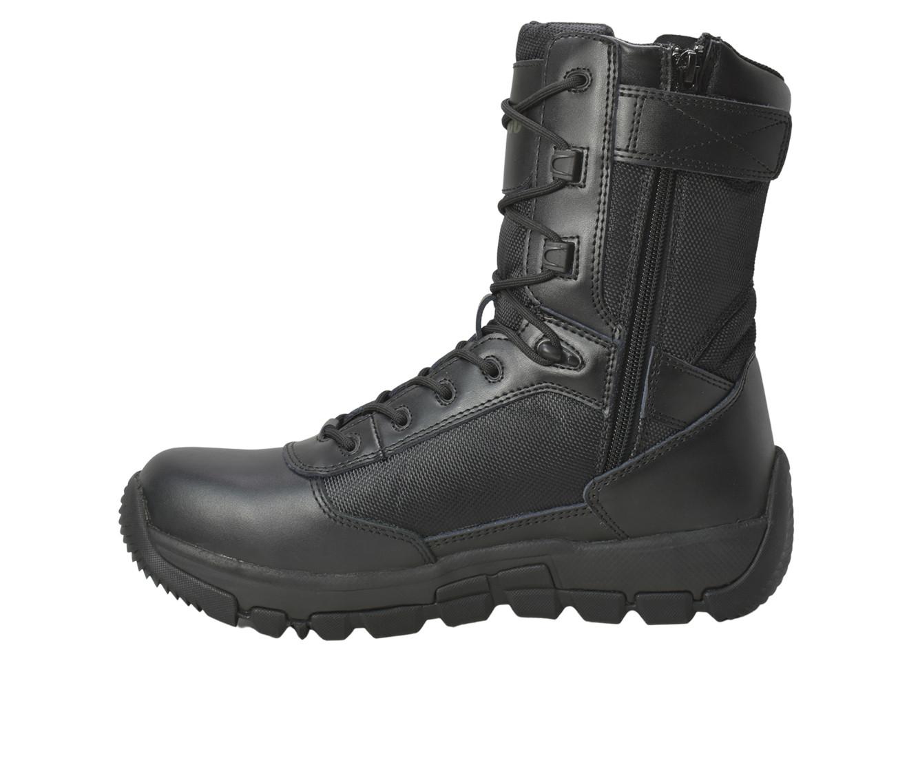Men's AdTec Men's 9" Side Zip Waterproof Tactical Work Boots