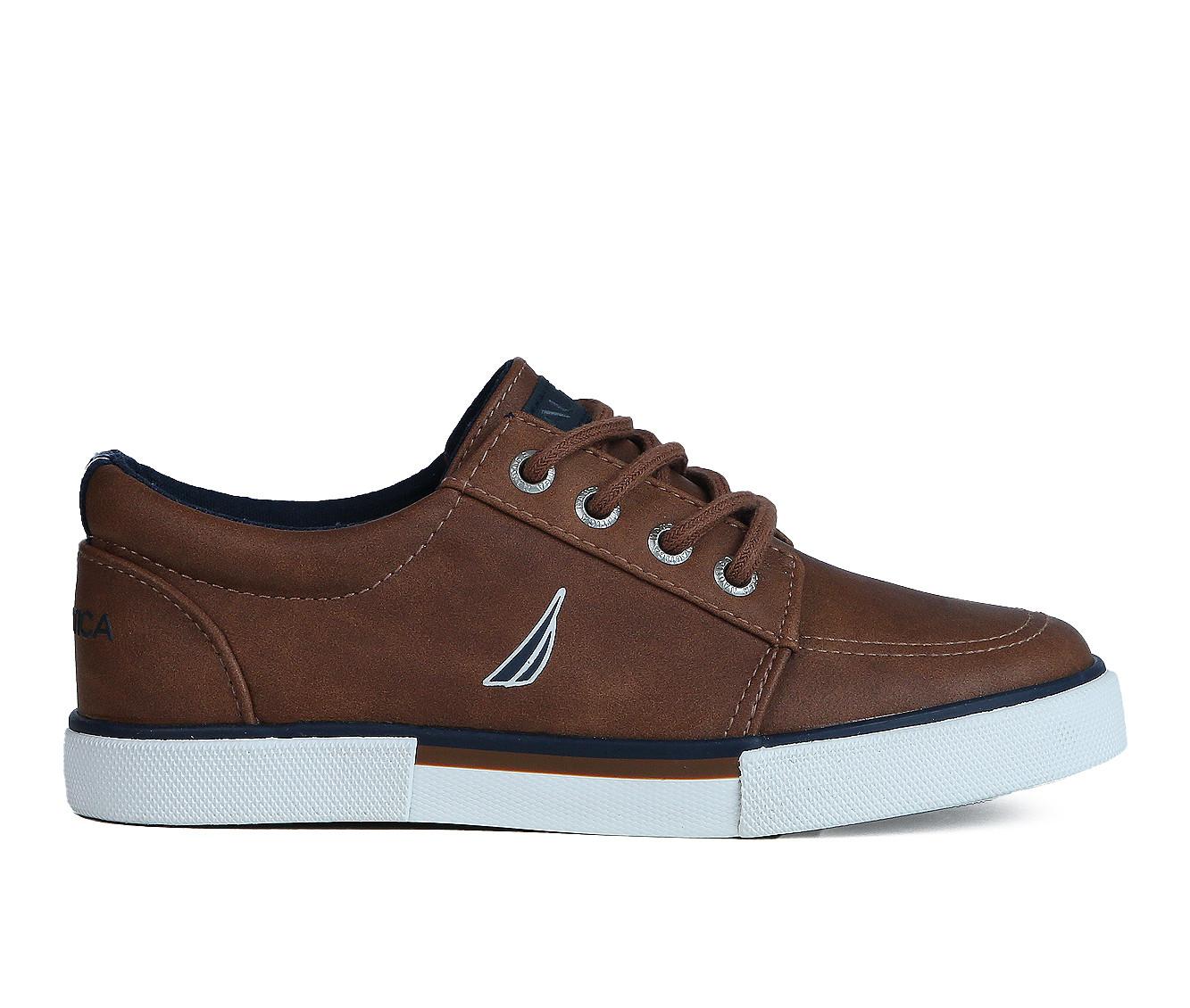 Nautica Kid's Berrian Lace-Up Casual Sneaker - Toddler/Little Kid, Tan PU, Size 10 - View #7