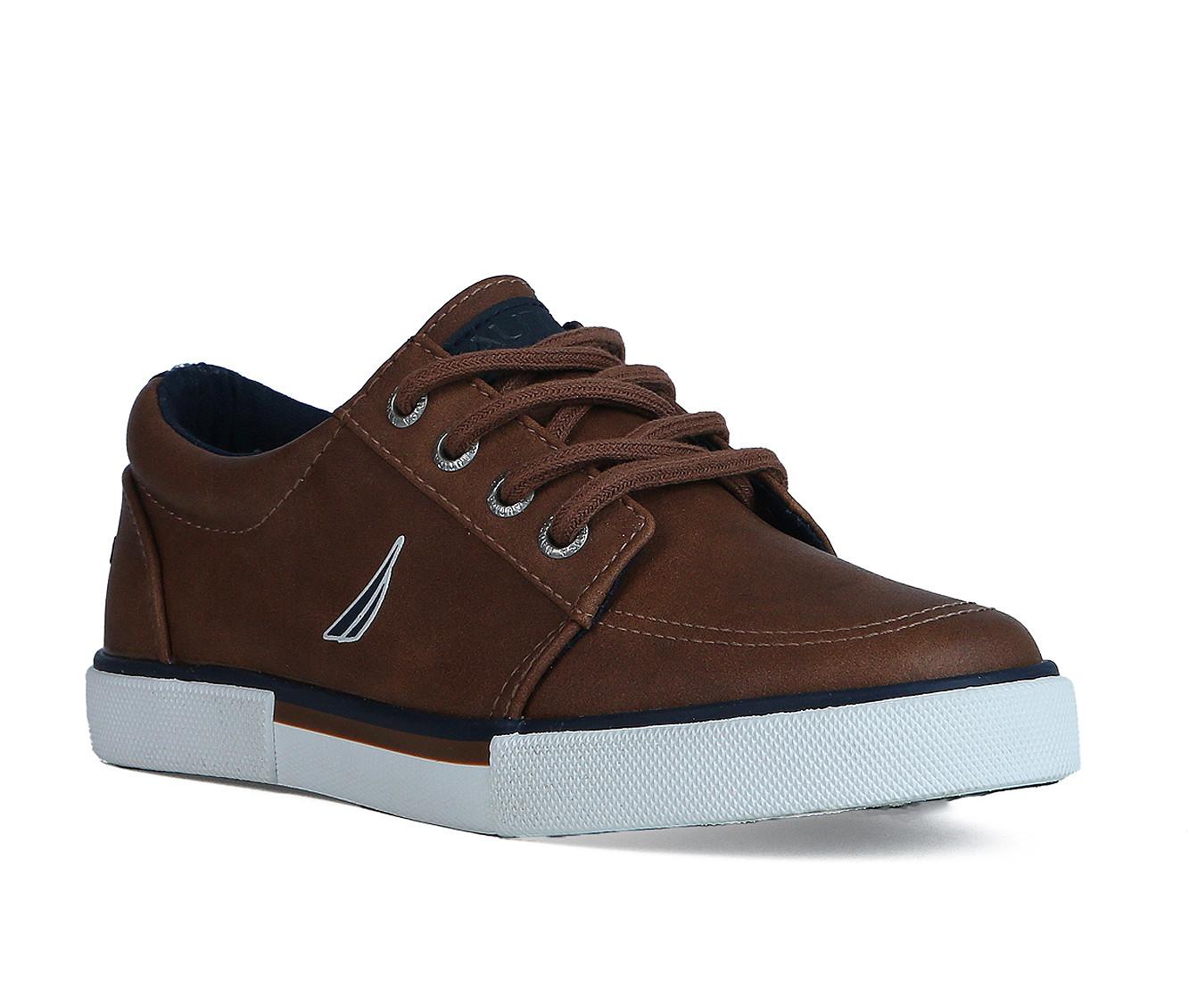 Nautica Kid's Berrian Lace-Up Casual Sneaker - Toddler/Little Kid, Tan PU, Size 10 - View #11