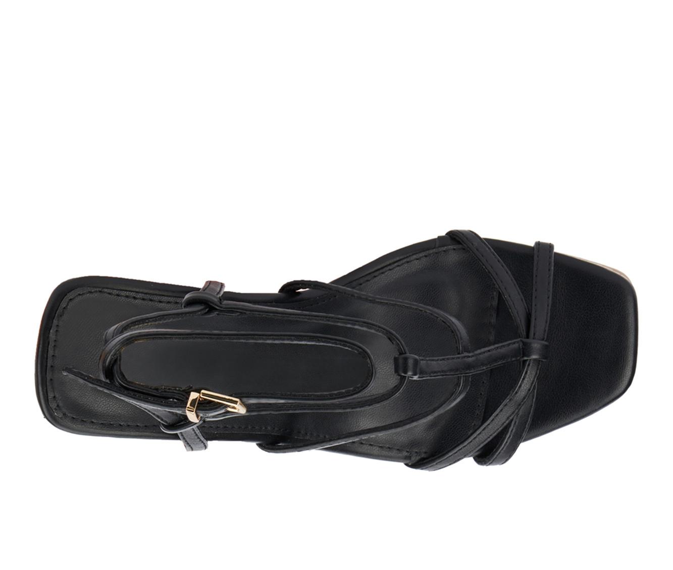 Women's New York and Company Abla Cork Wedge Sandals