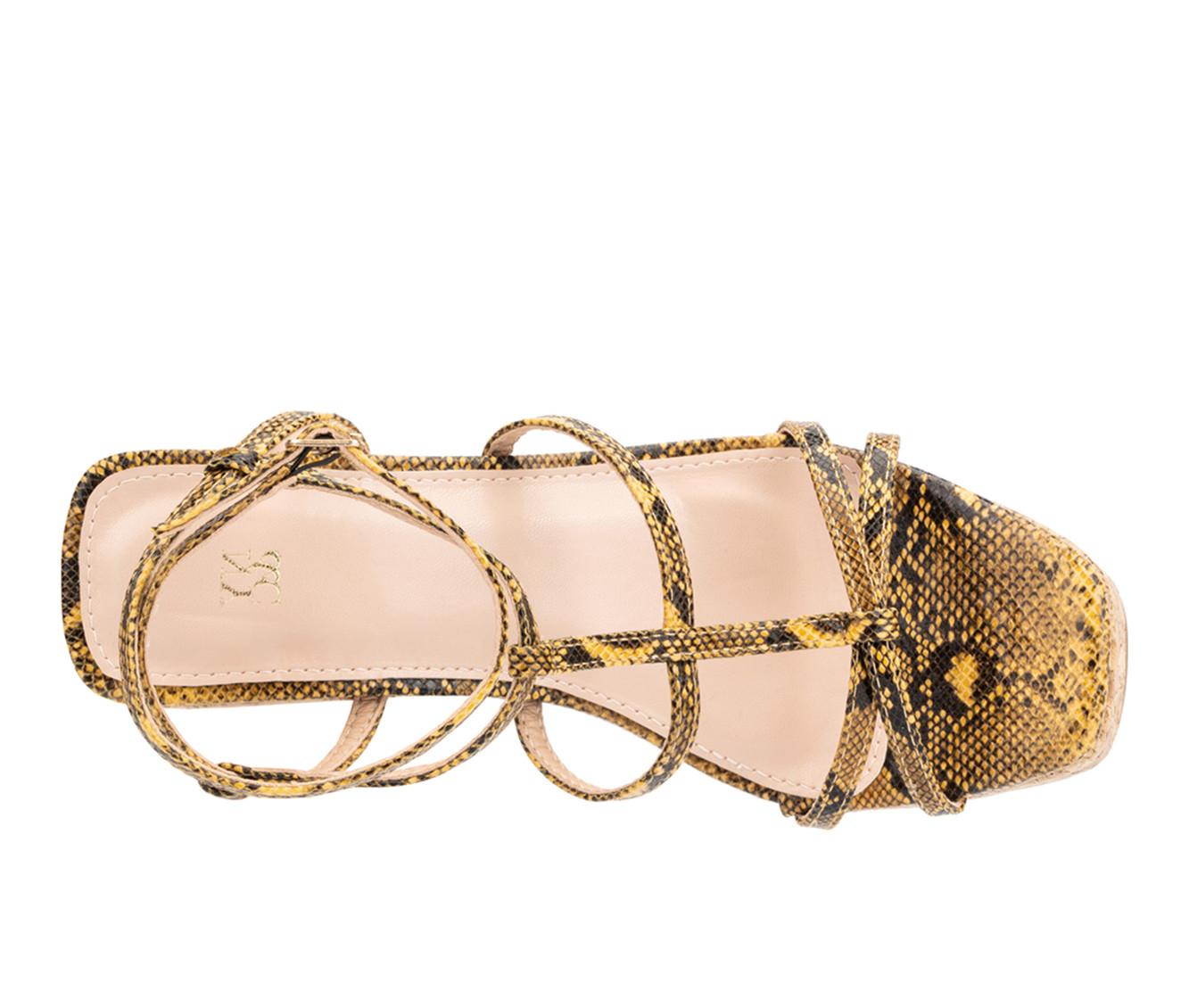 Women's New York and Company Abla Cork Wedge Sandals