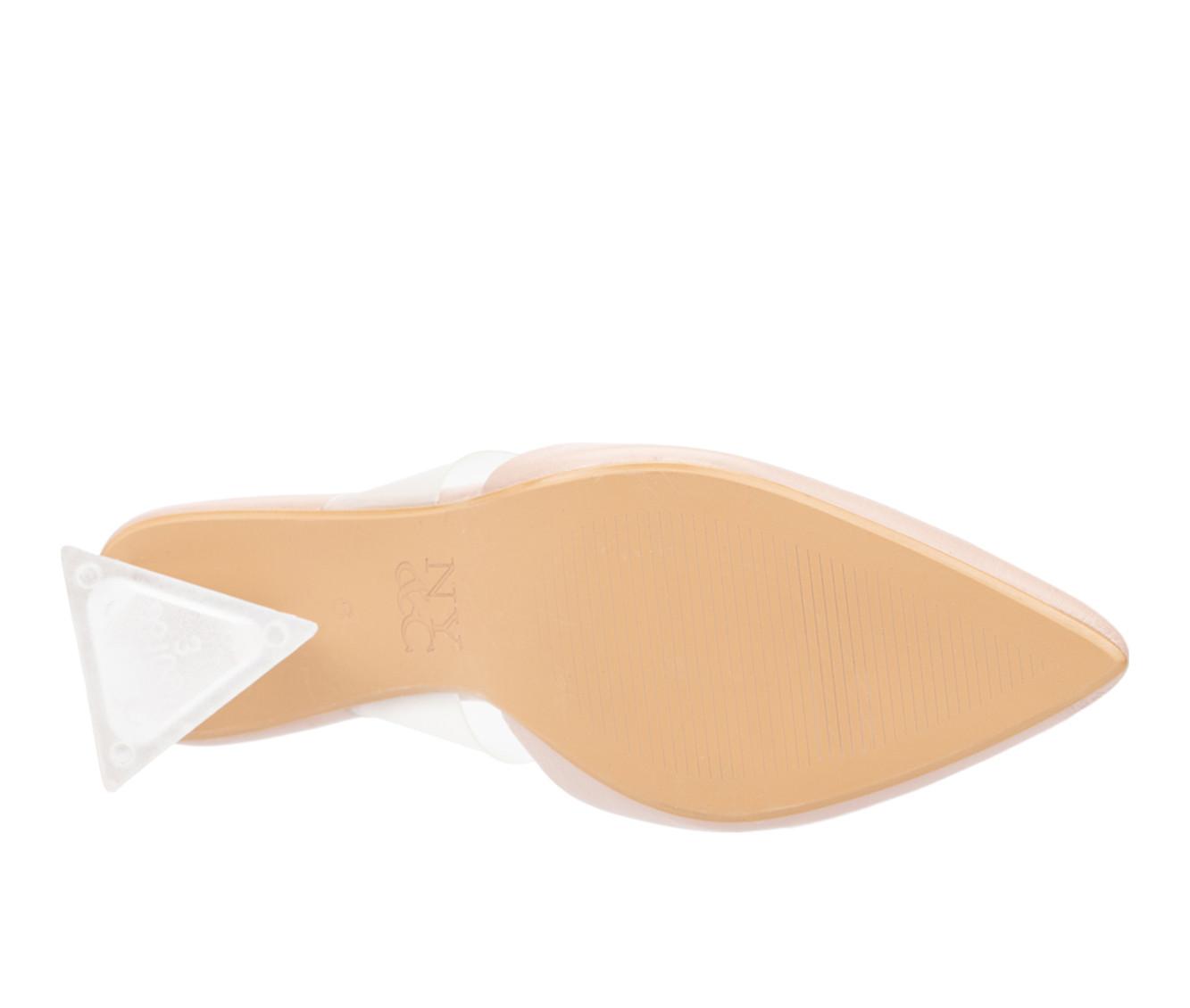 Women's New York and Company Winifred Heeled Mules