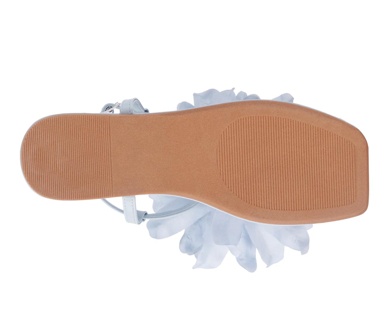 Women's New York and Company Big Flower Sandals
