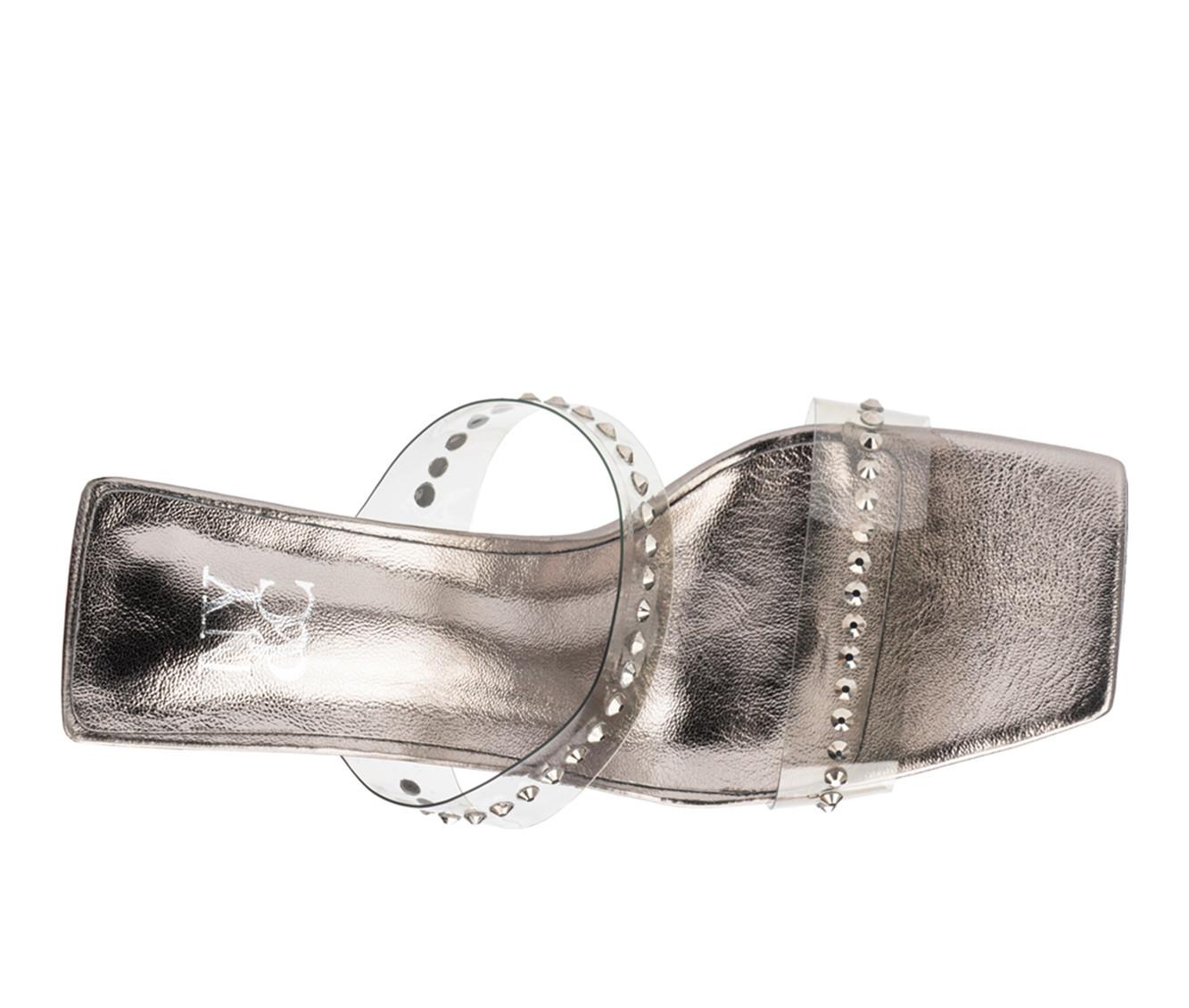 Women's New York and Company Zeta Emb Dress Sandals