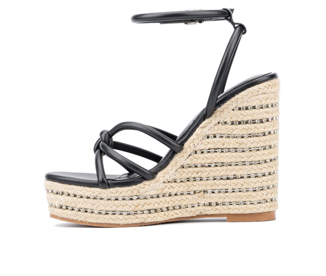 Women's New York and Company Electra Wedge Sandals