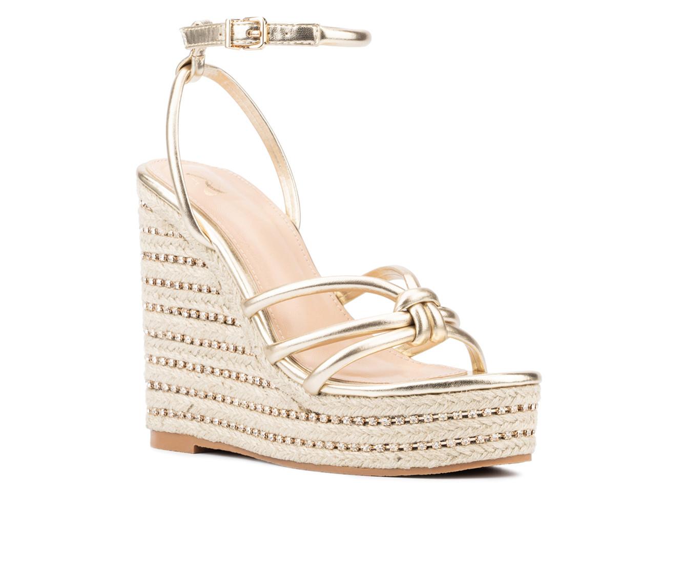 Women's New York and Company Electra Wedge Sandals