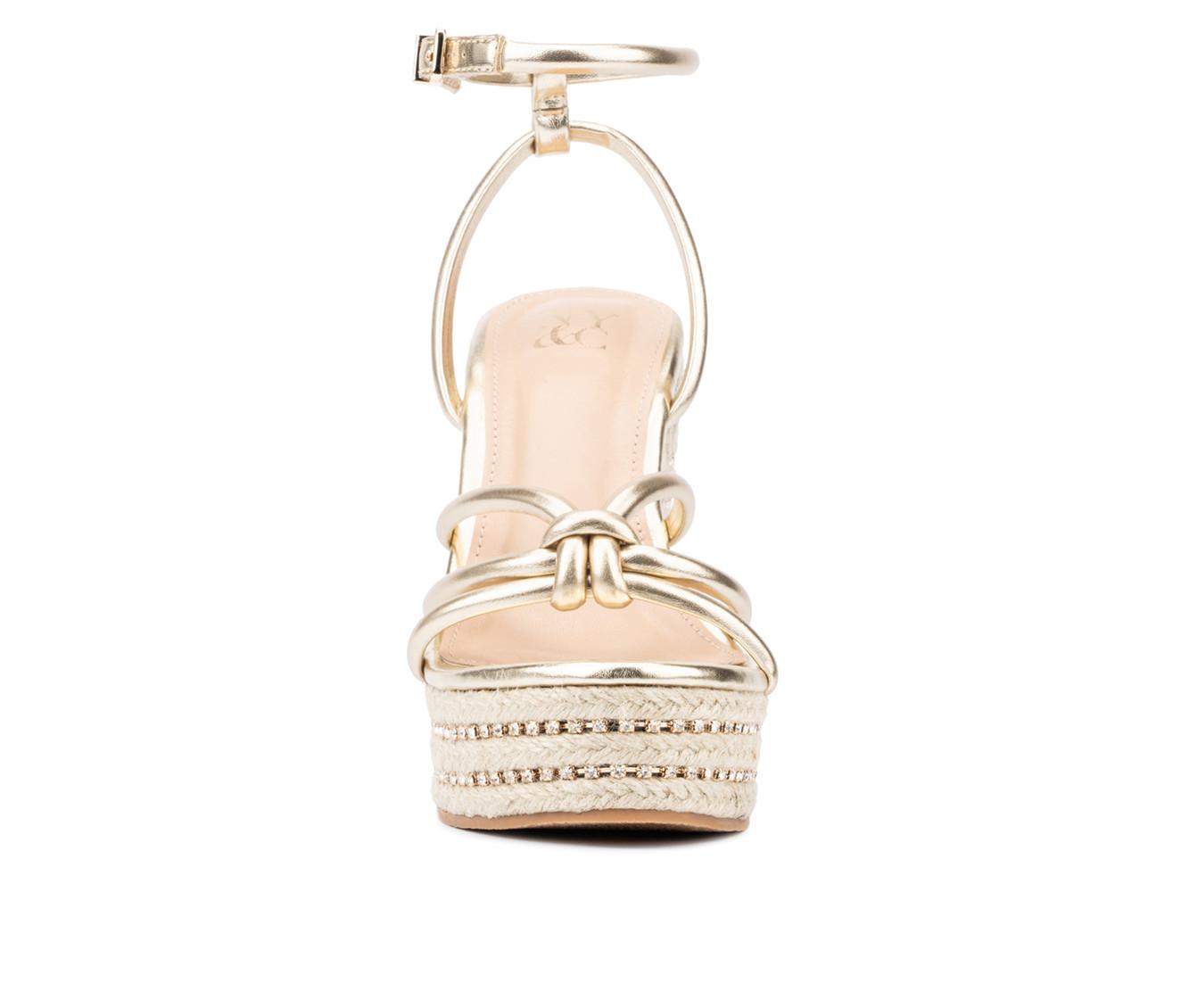 Women's New York and Company Electra Wedge Sandals