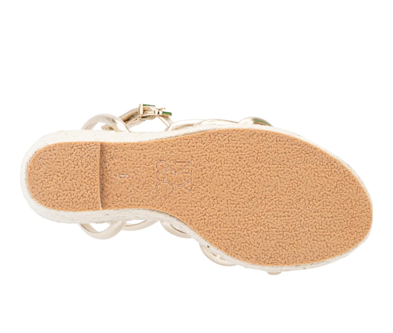 Women's New York and Company Electra Wedge Sandals