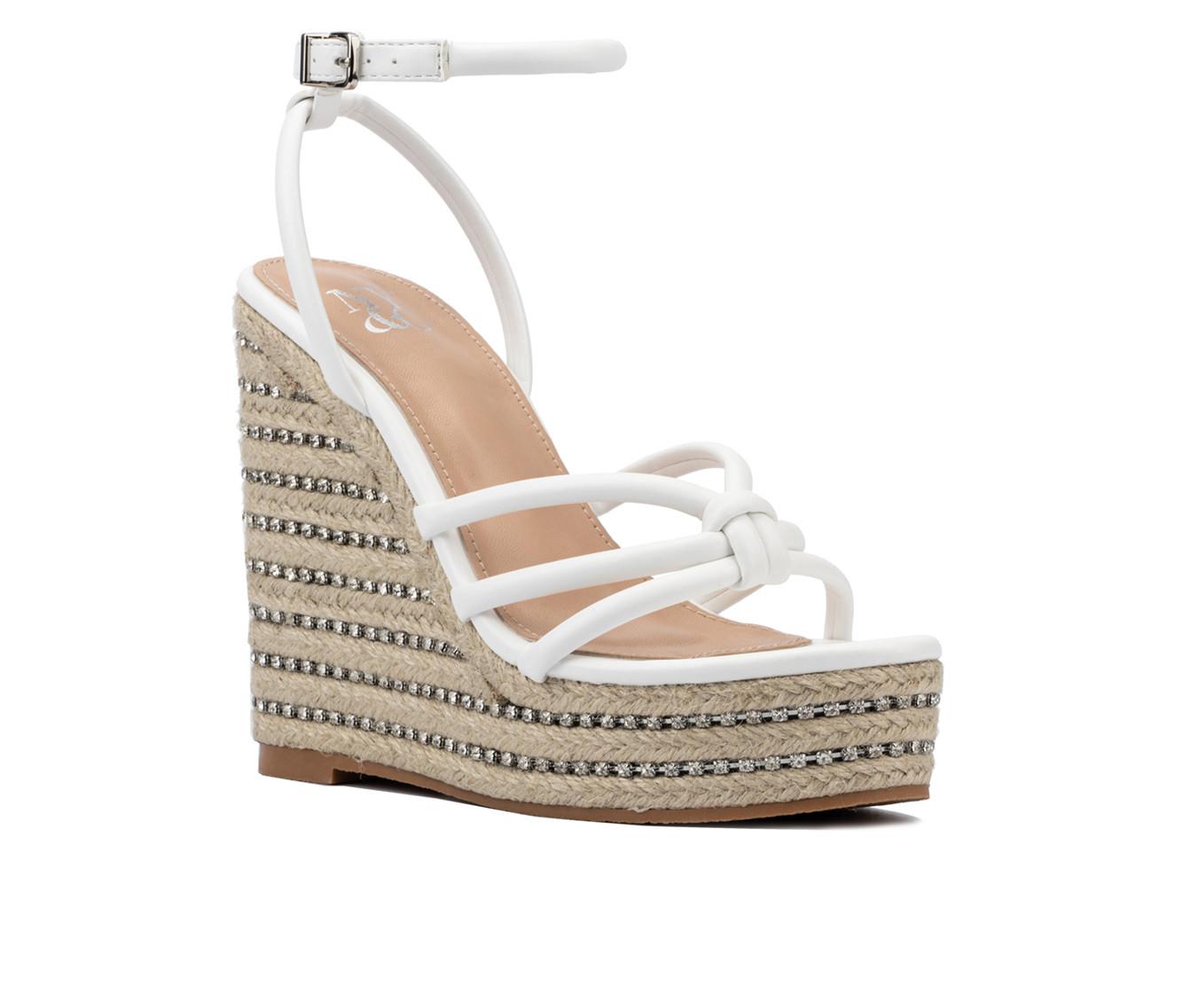 Women's New York and Company Electra Wedge Sandals