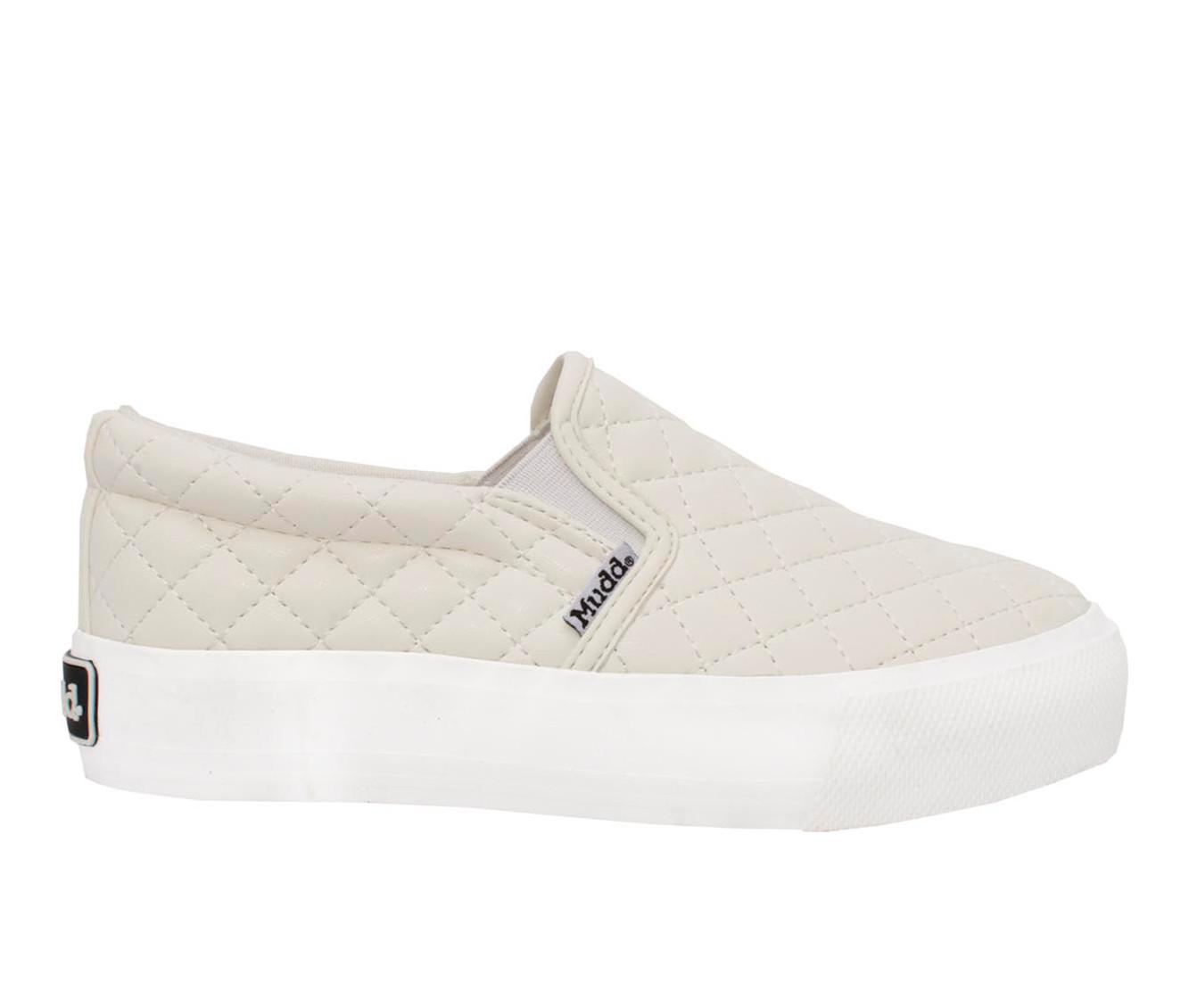 Womens quilted slip on on sale shoes