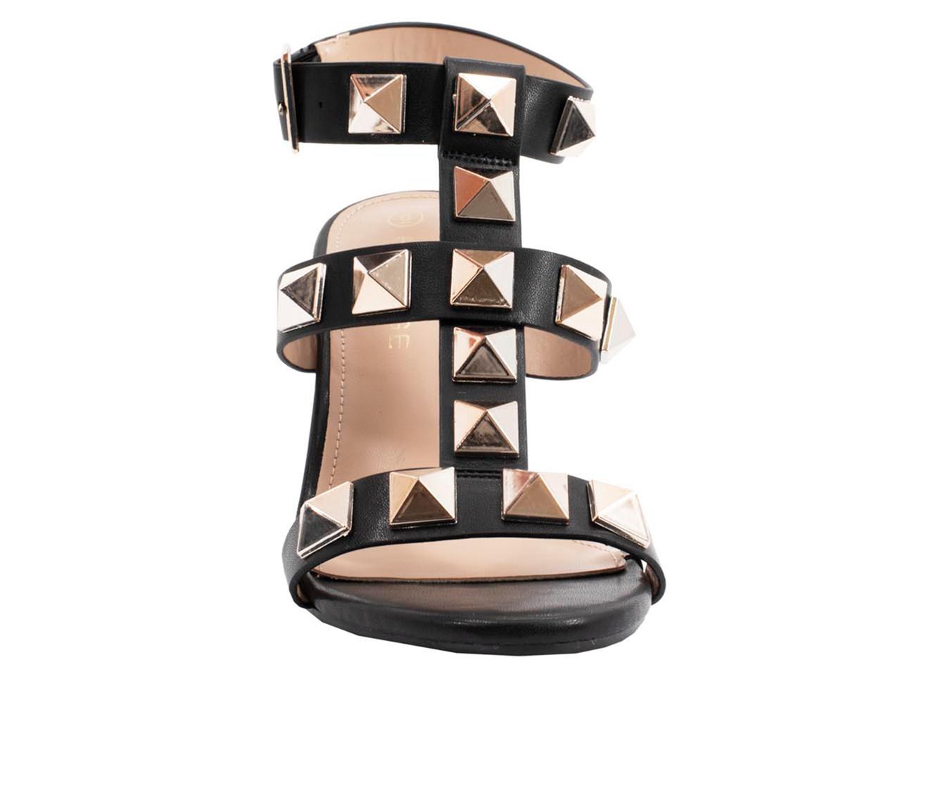 Women's Rampage Nell Roman Stud Dress Sandals