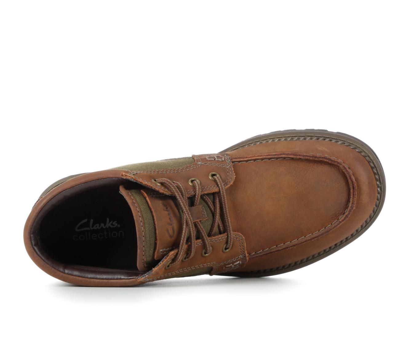 Leather hot sale clarks boots