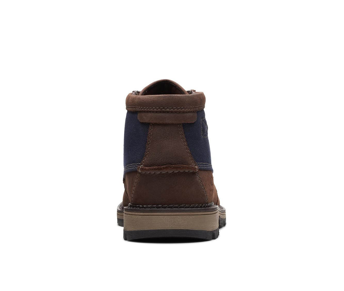 Men's Clarks Maplewalk Moc Toe Casual Boots