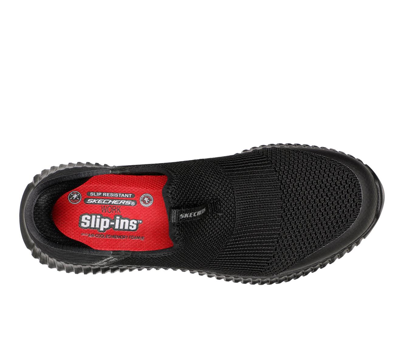 Men s Skechers Work Cessnock Gwynedd Slip Resistant Slip Ins Slip Resistant Shoes Shoe Station