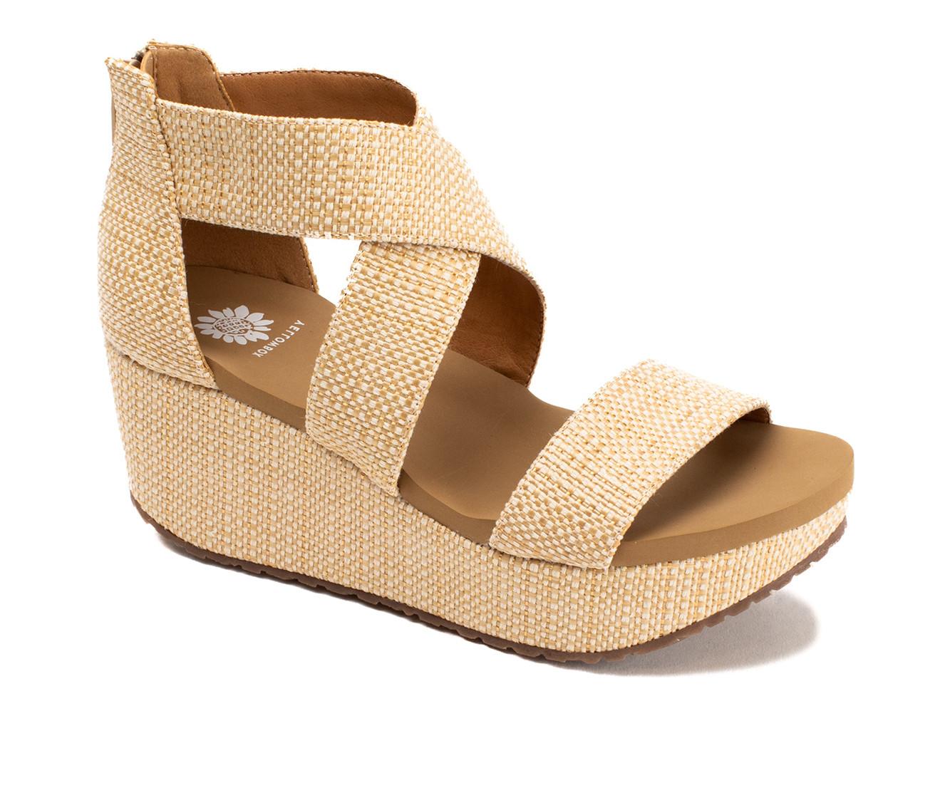 Women's Yellow Box Bronwen Wedge Sandals