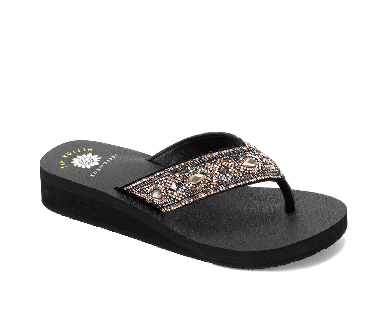 Women's Yellow Box Cathy Flip-Flops