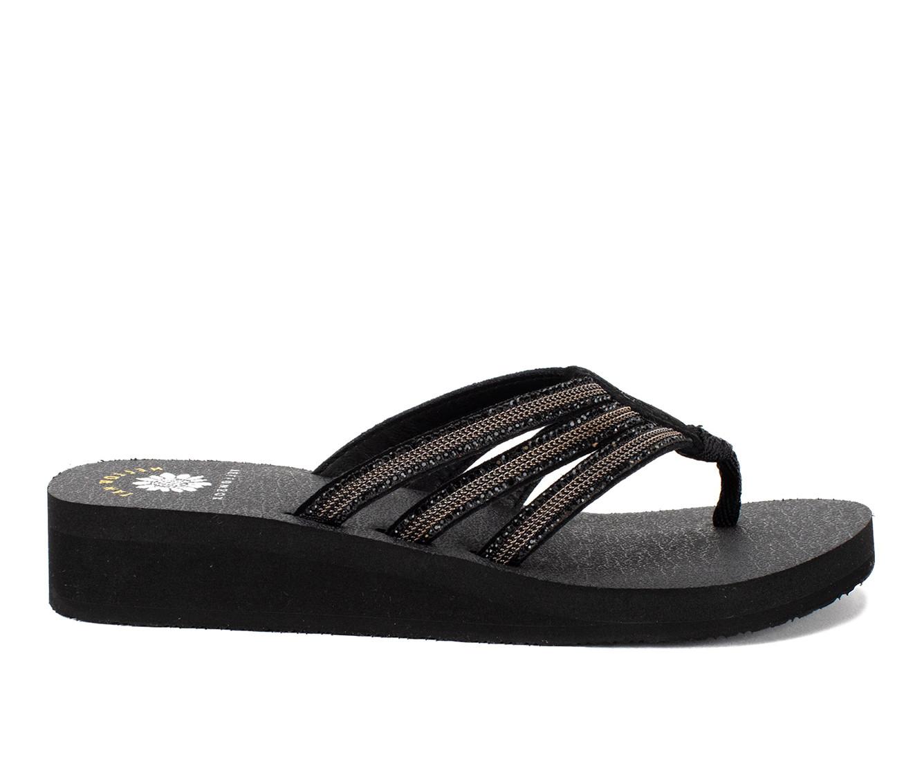 Women's Yellow Box Chelsea Flip-Flops