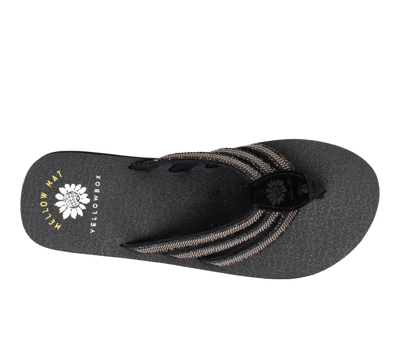 Women's Yellow Box Chelsea Flip-Flops