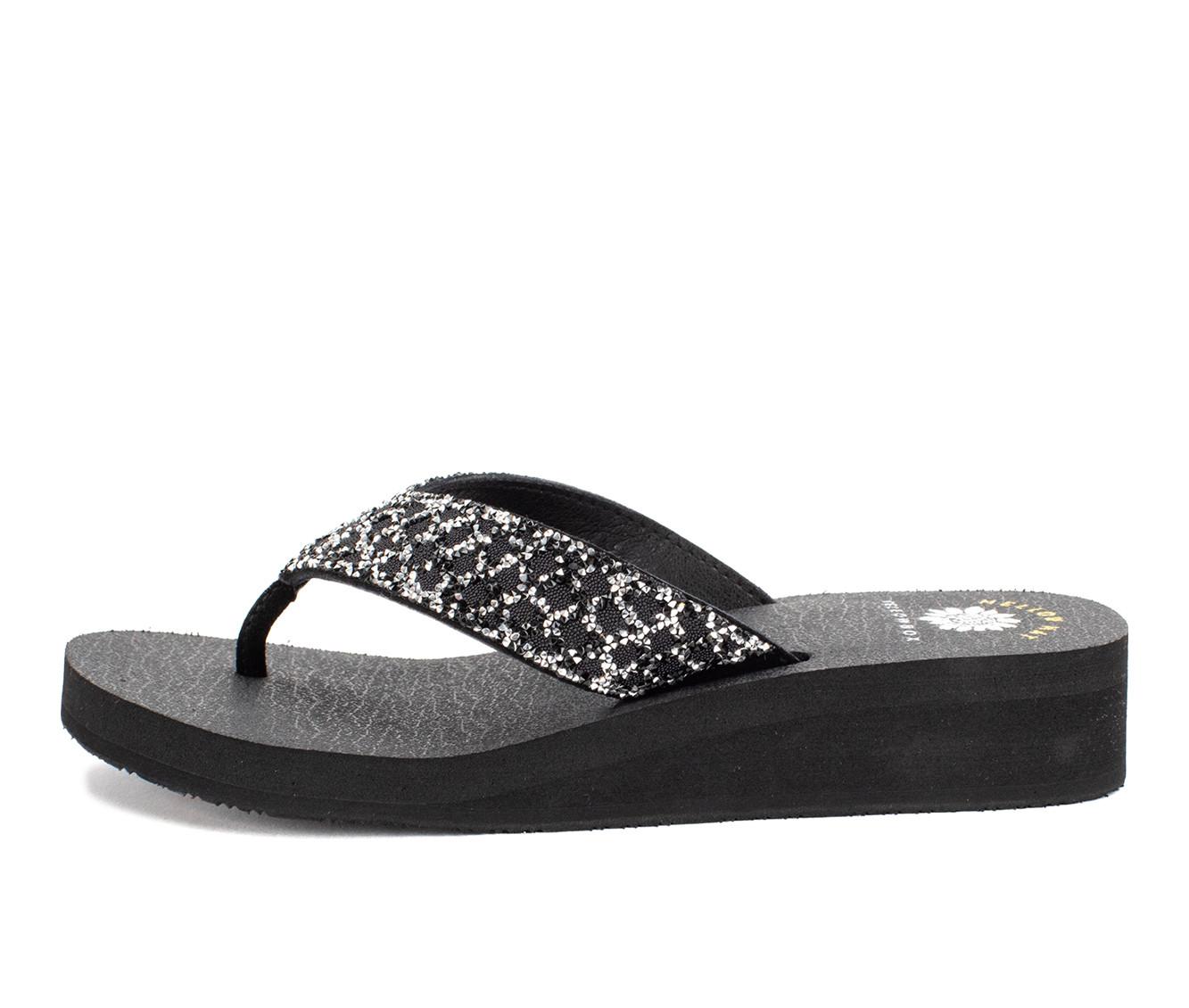 Women's Yellow Box Cesky Flip-Flops