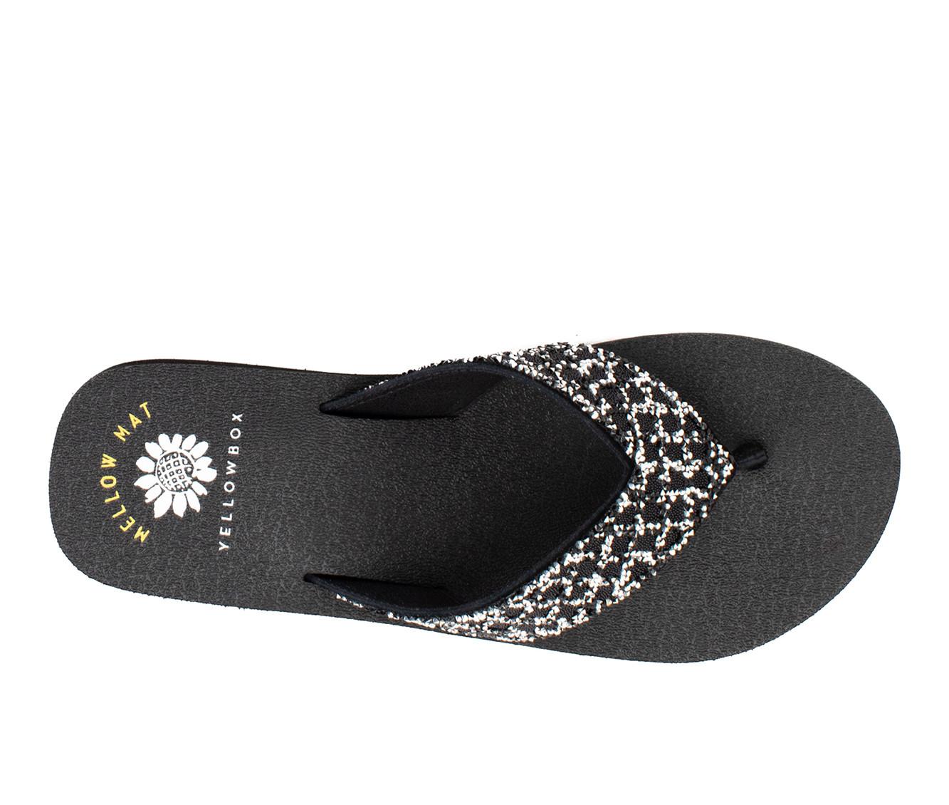 Women's Yellow Box Cesky Flip-Flops