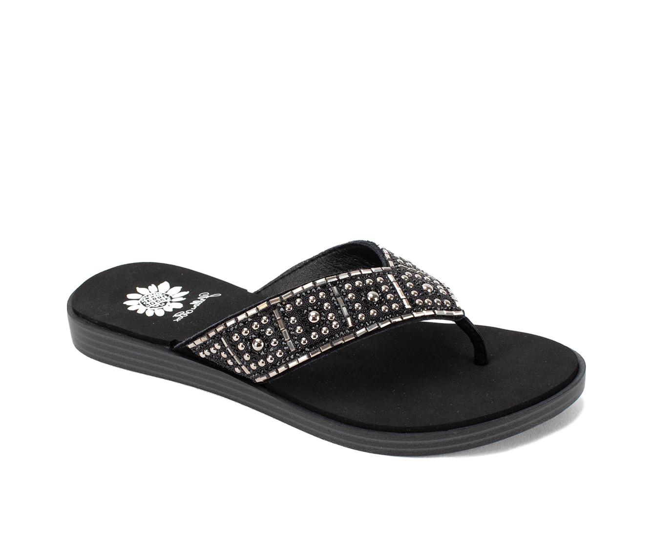 Women's Yellow Box Delana Flip-Flops