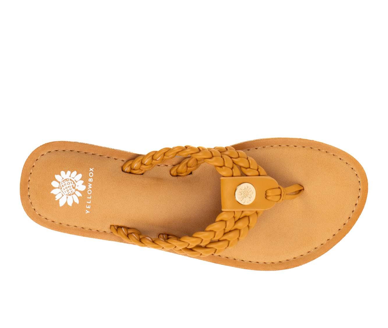 Women's Yellow Box Devina Flip-Flops