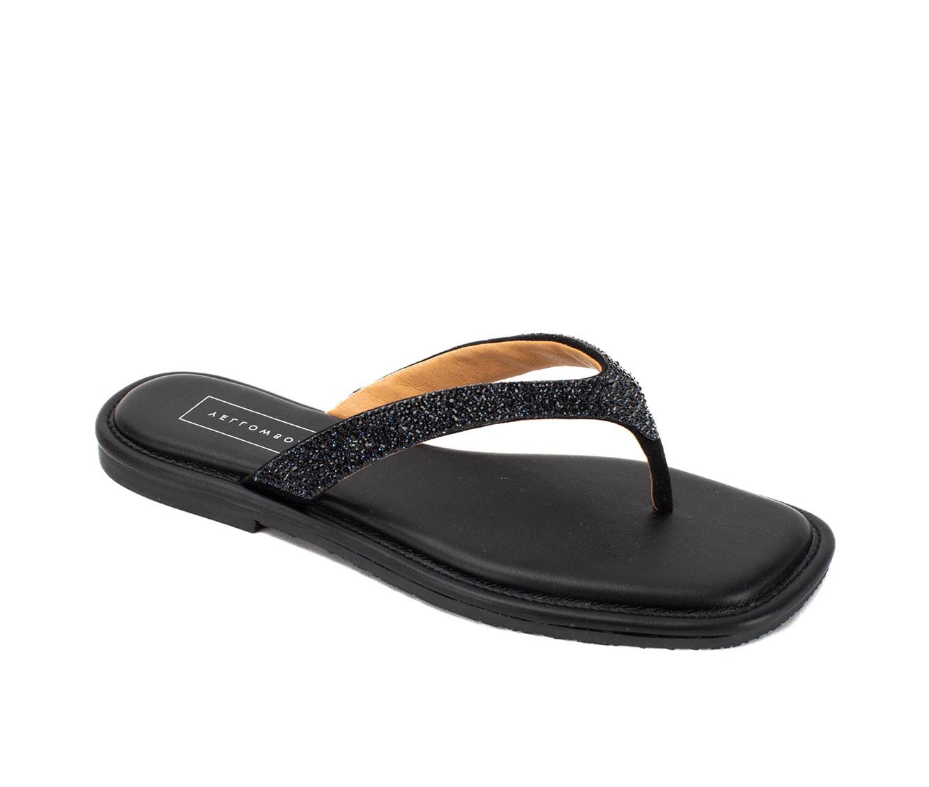 Women's Yellow Box Della Flip-Flops
