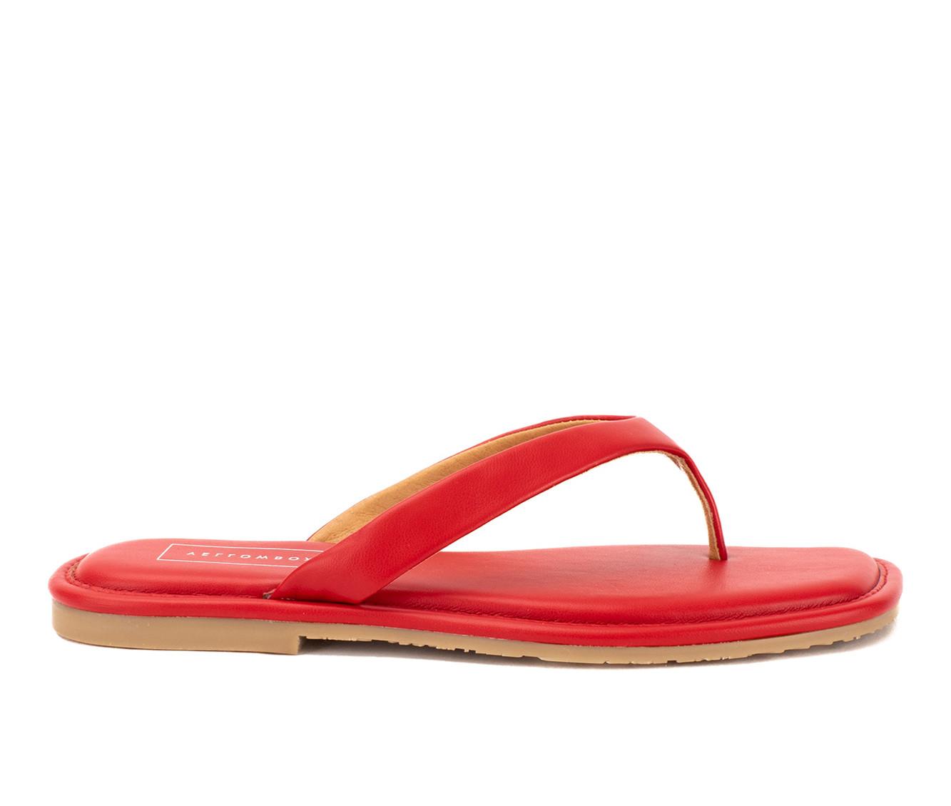 Women's Yellow Box Durham Flip-Flops