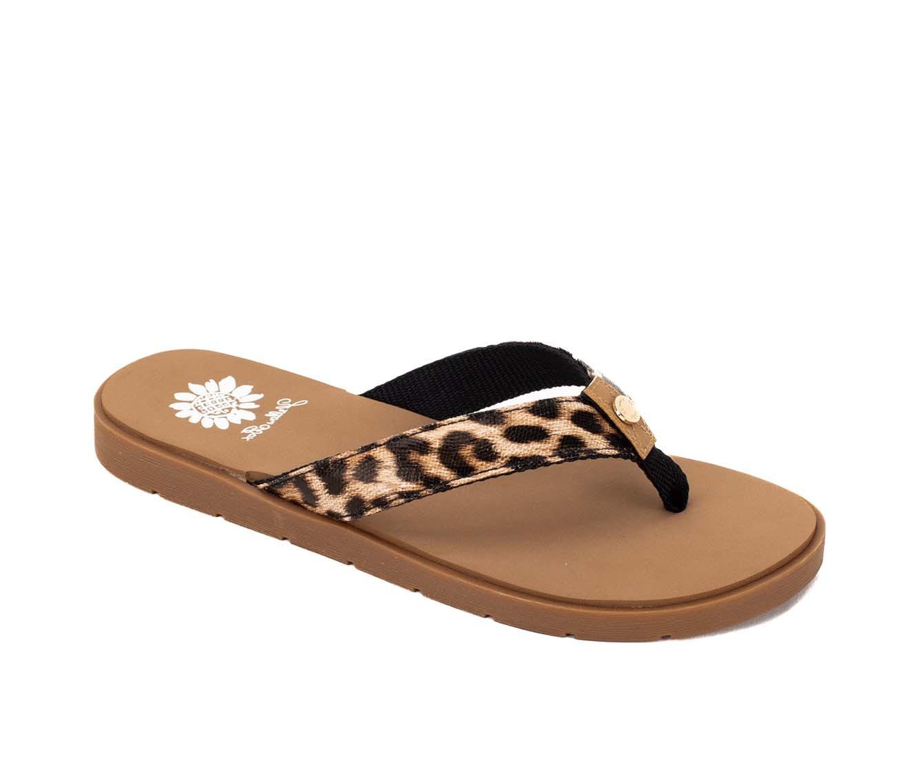 Yellow Box Womens Fairly Flip Flops