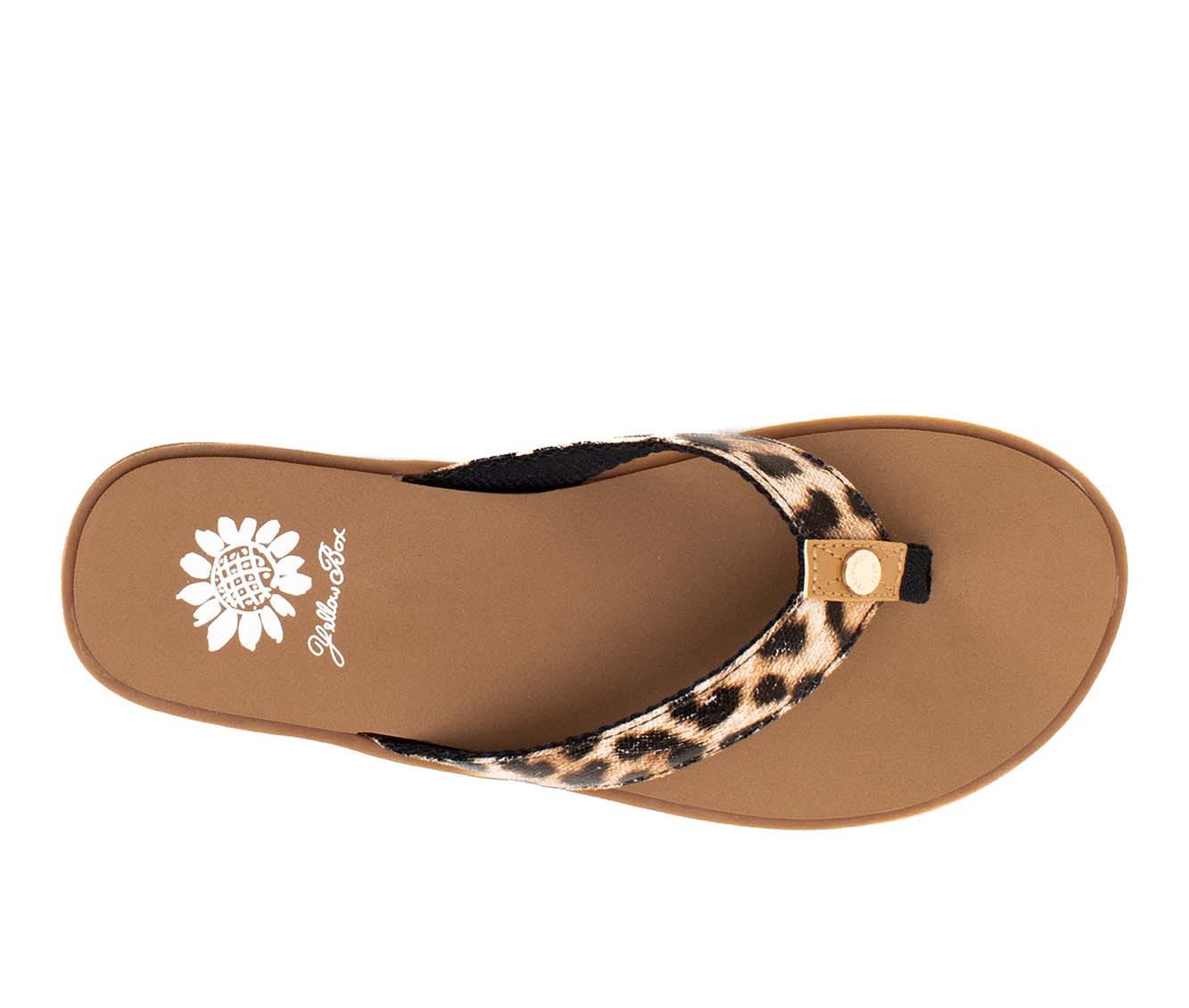 Women's Yellow Box Farther Flip-Flops