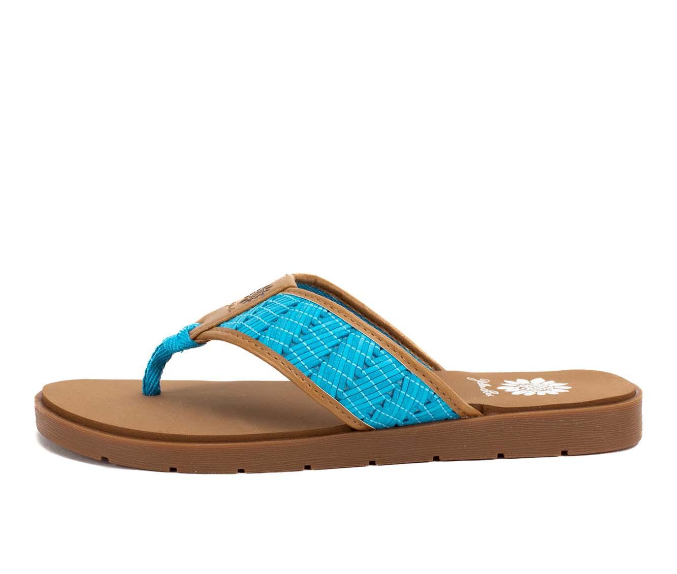 Women's Yellow Box Fellow Flip-Flops