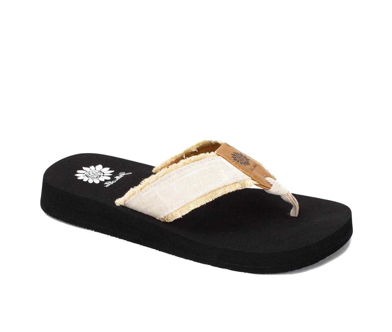 Women's Yellow Box Femina Flip-Flops