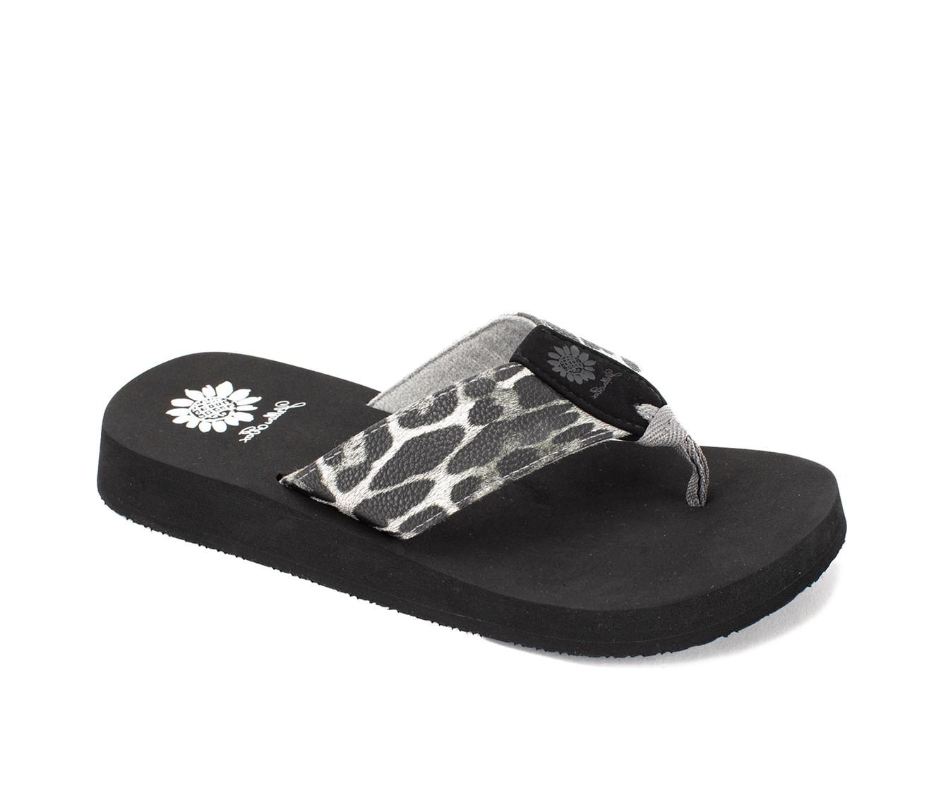 Women's Yellow Box Grant Flip-Flops