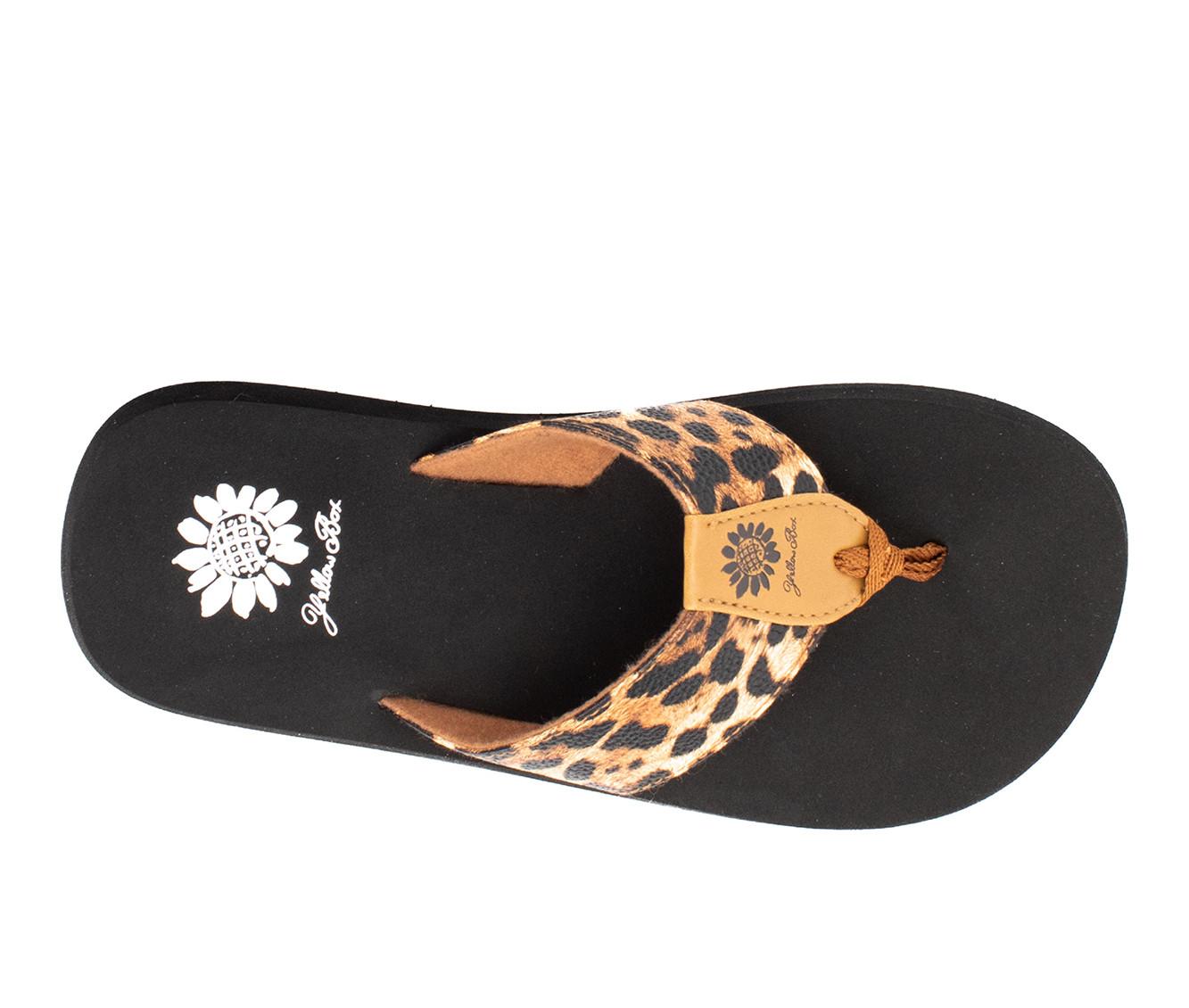 Women's Yellow Box Ferndale Flip-Flops